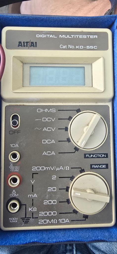 Vintage Multimeter ALT AI KD-55C - Collectors Item, Ophalen of Verzenden, Gebruikt