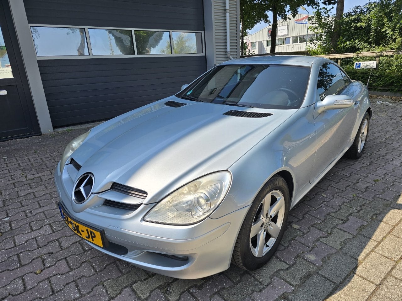 Mercedes-Benz SLK 280 (bj 2006, automaat), Auto's, Gebruikt, Cabriolet, Bedrijf, 2 stoelen