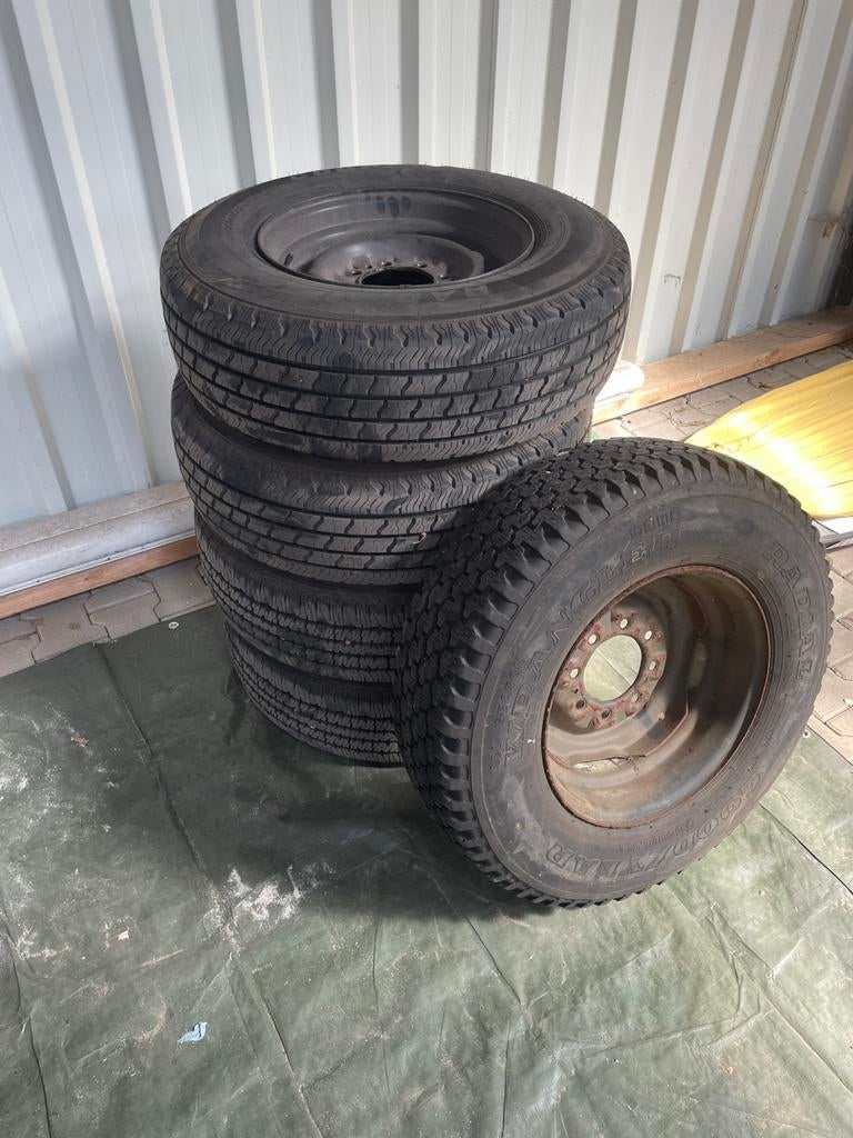 Wielen Dodge W200 8x165,1, Ophalen, Zomerbanden, Banden en Velgen