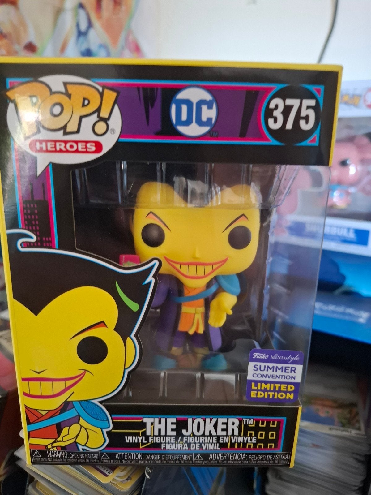 Funko Pop! Heroes 375 The Joker Summer Convention Limited, Ophalen of Verzenden, Nieuw