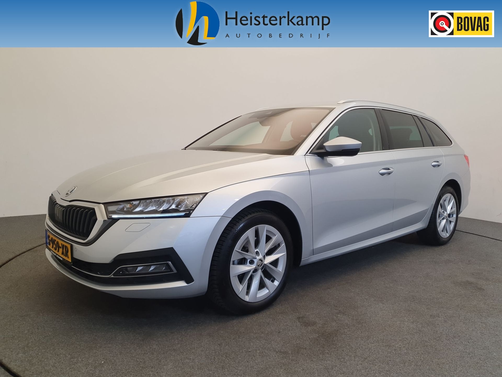 Skoda Octavia Combi 1.5 e-TSI 150pk DSG/AUT Business Edition, Stof, 4 cilinders, 1283 kg, 690 kg