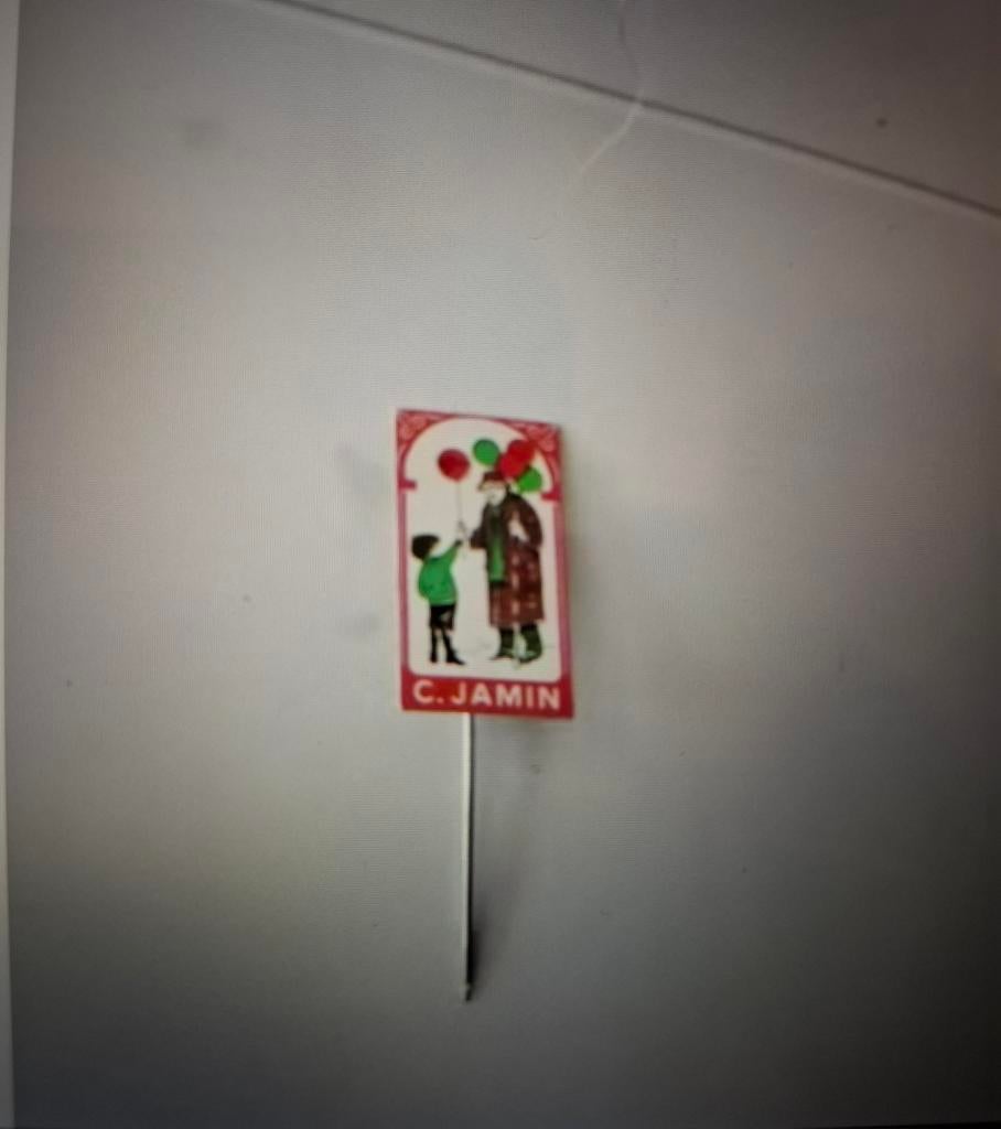 Speldje Jamin, Ophalen of Verzenden, Zo goed als nieuw, Merk, Speldje of Pin