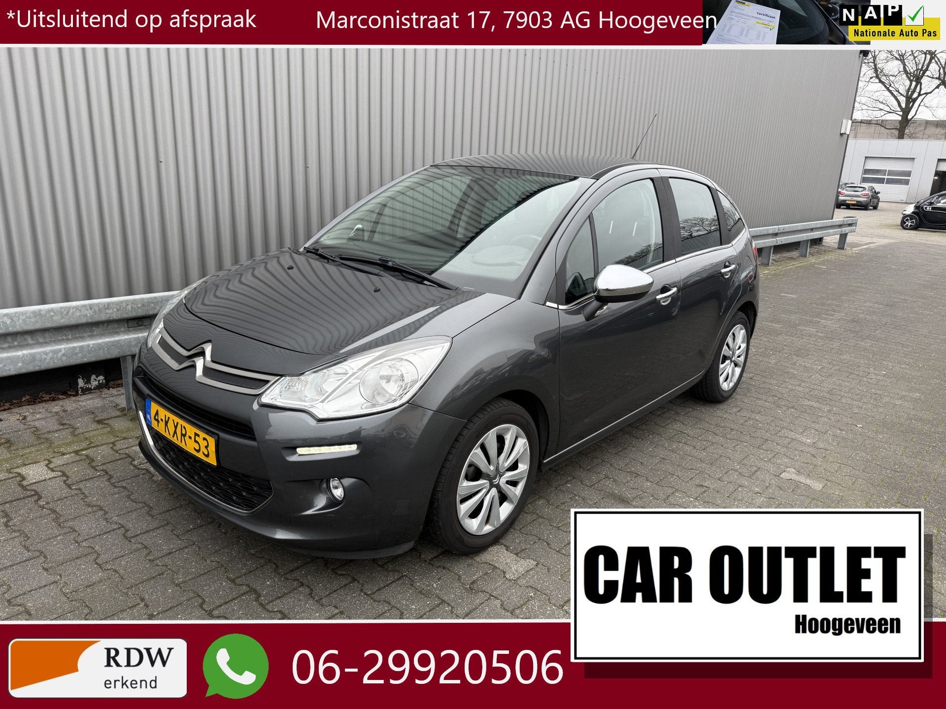 Citroën C3 1.2 VTi Collection 149Dkm.NAP, Clima, CC, PDC, n, Auto's, Citroën, Voorwielaandrijving, Euro 5, Stof, Gebruikt