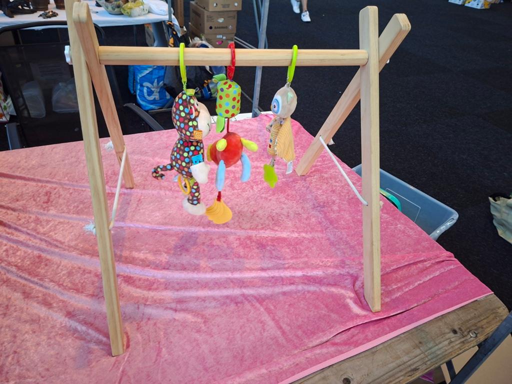 Houten babygym, Ophalen, Zo goed als nieuw