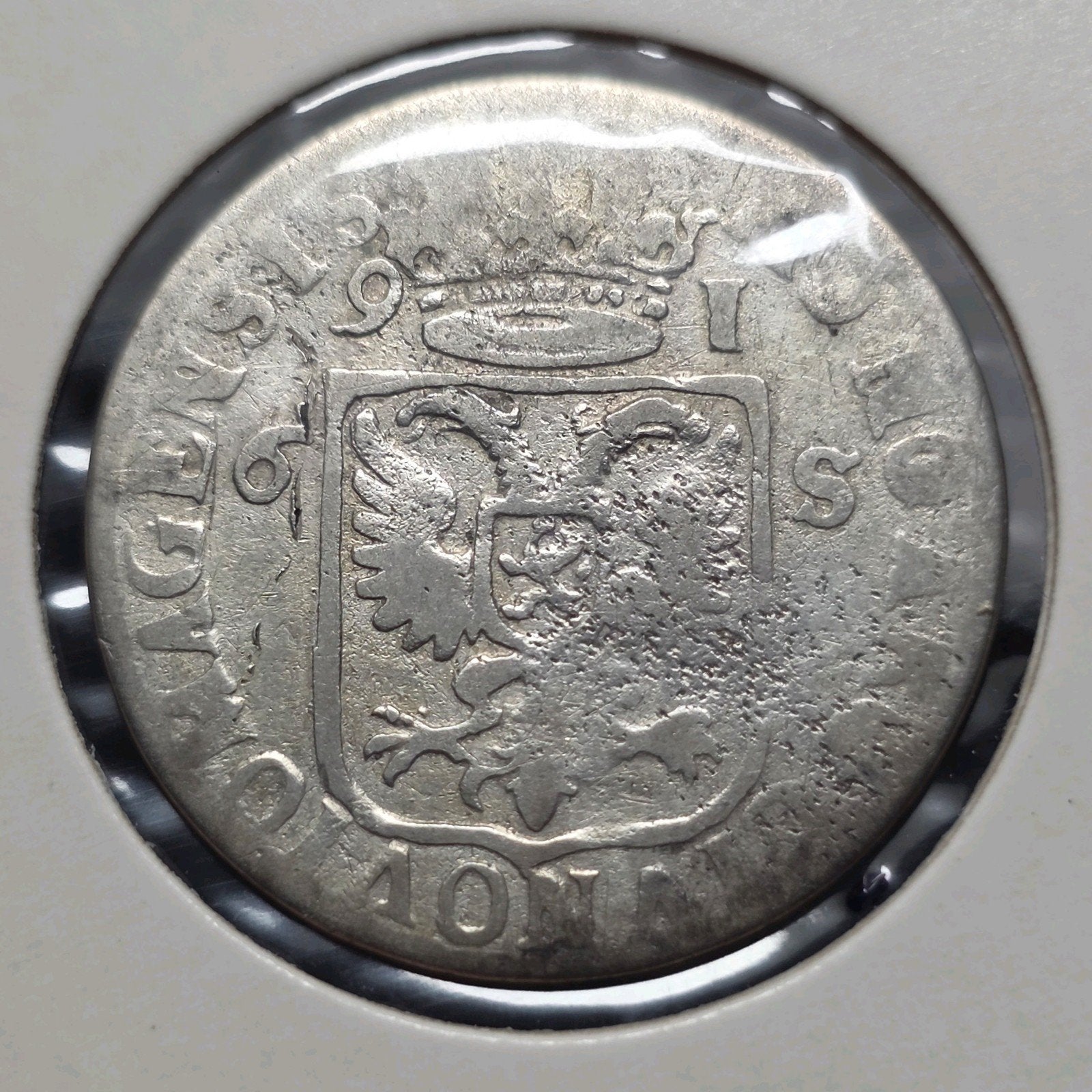 Rijderschelling 1691 Nijmegen Nederland, Postzegels en Munten, Munten | Nederland, Vóór koninkrijk, Verzenden, Zilver, Overige waardes