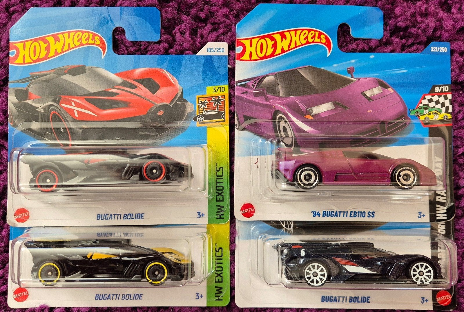 Hot Wheels Bugatti Bolide en EB110 modellen, Ophalen of Verzenden, Nieuw, Auto