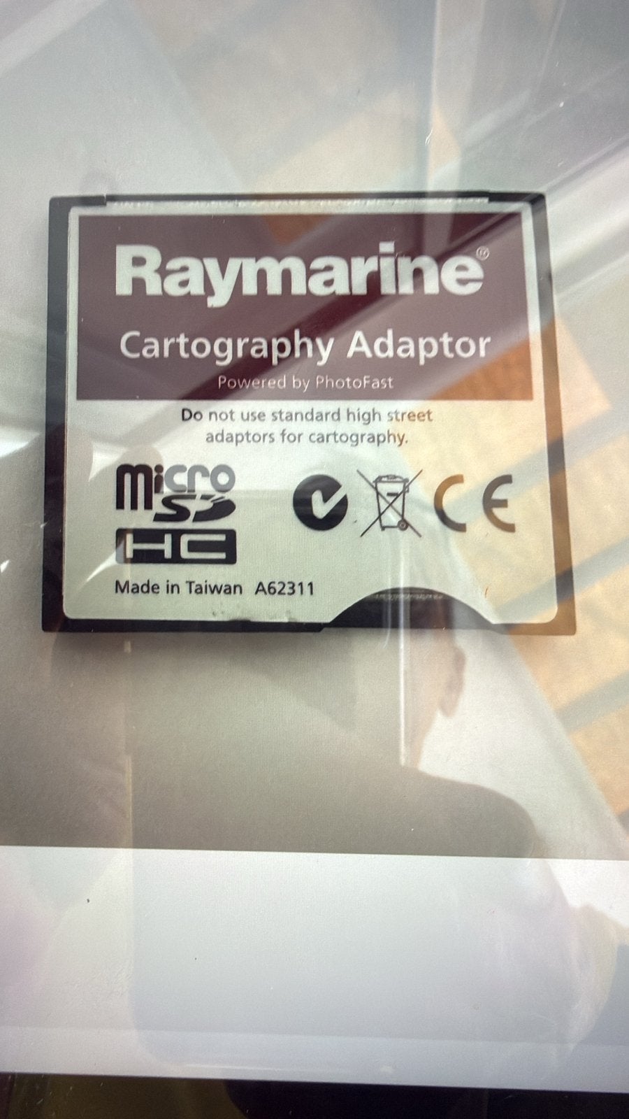 Gezocht!  Raymarine Cartography Adaptor MicroSDHC, MicroSDHC, Gebruikt, Navigatiesysteem, Minder dan 2 GB
