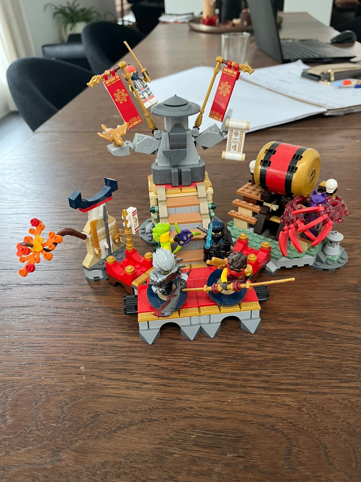 Lego Ninjago Toernooi gevechtsarena #71818, Lego, Ophalen of Verzenden, Zo goed als nieuw, Ninjago