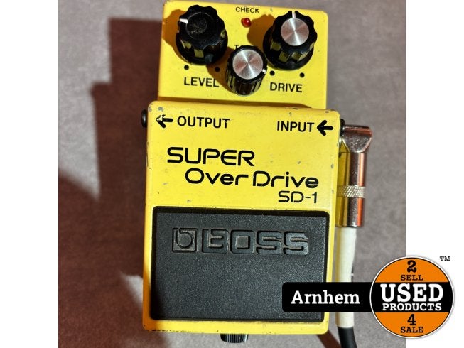 BOSS Super overdrive SD-1 Taiwan black label Gitaarpedaal, Flex Ltd., Zo goed als nieuw, https://flex.com/contact-us, Nobelstraat 10, 5807 GA Oostrum LB, Limburg, Nederland