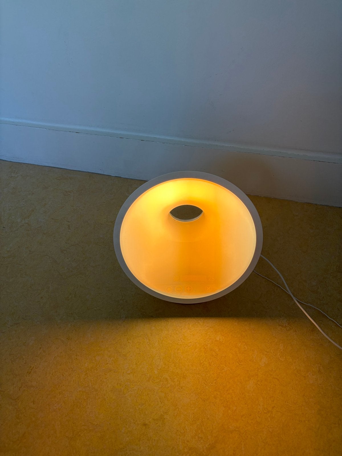 Philips Wake-up Light HF3654 - Zo goed als nieuw, Kunststof, LED verlichting, Ophalen of Verzenden, Philips