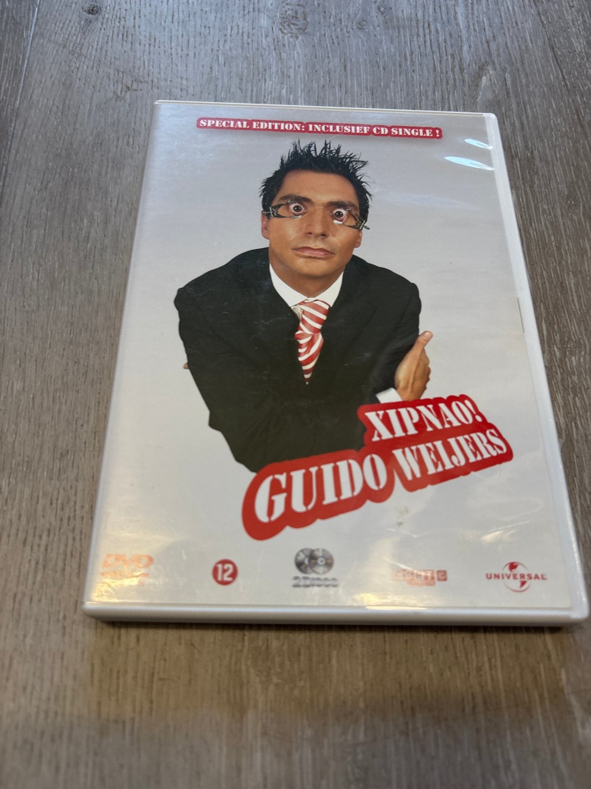 Guido Weijers - Xipnao! (Special Edition met CD Single), Stand-up of Theatershow, Inclusief DVD, Guido Weijers, Ophalen of Verzenden