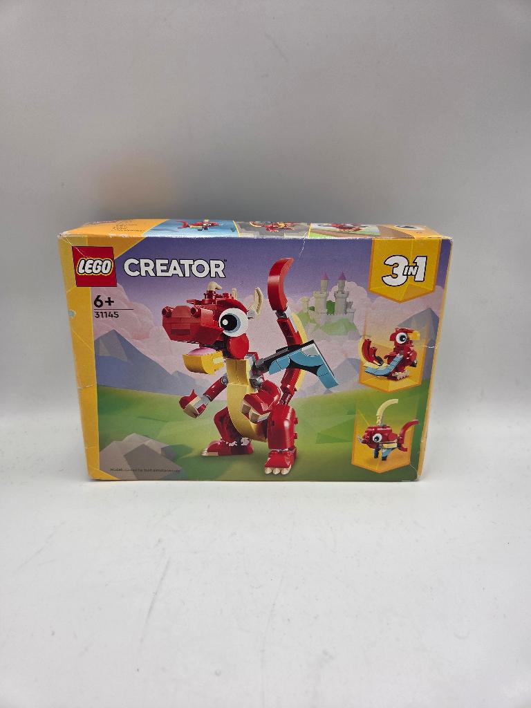 Lego Creator 31145 Red Dragon, Lego, Nieuw, Ophalen of Verzenden, Compleet