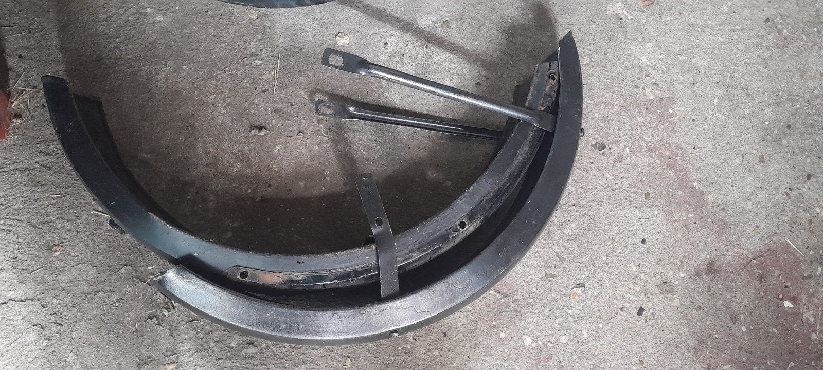 Set van 2 brommerwielen met banden, Ophalen, Gebruikt, Overige typen, Onbekend