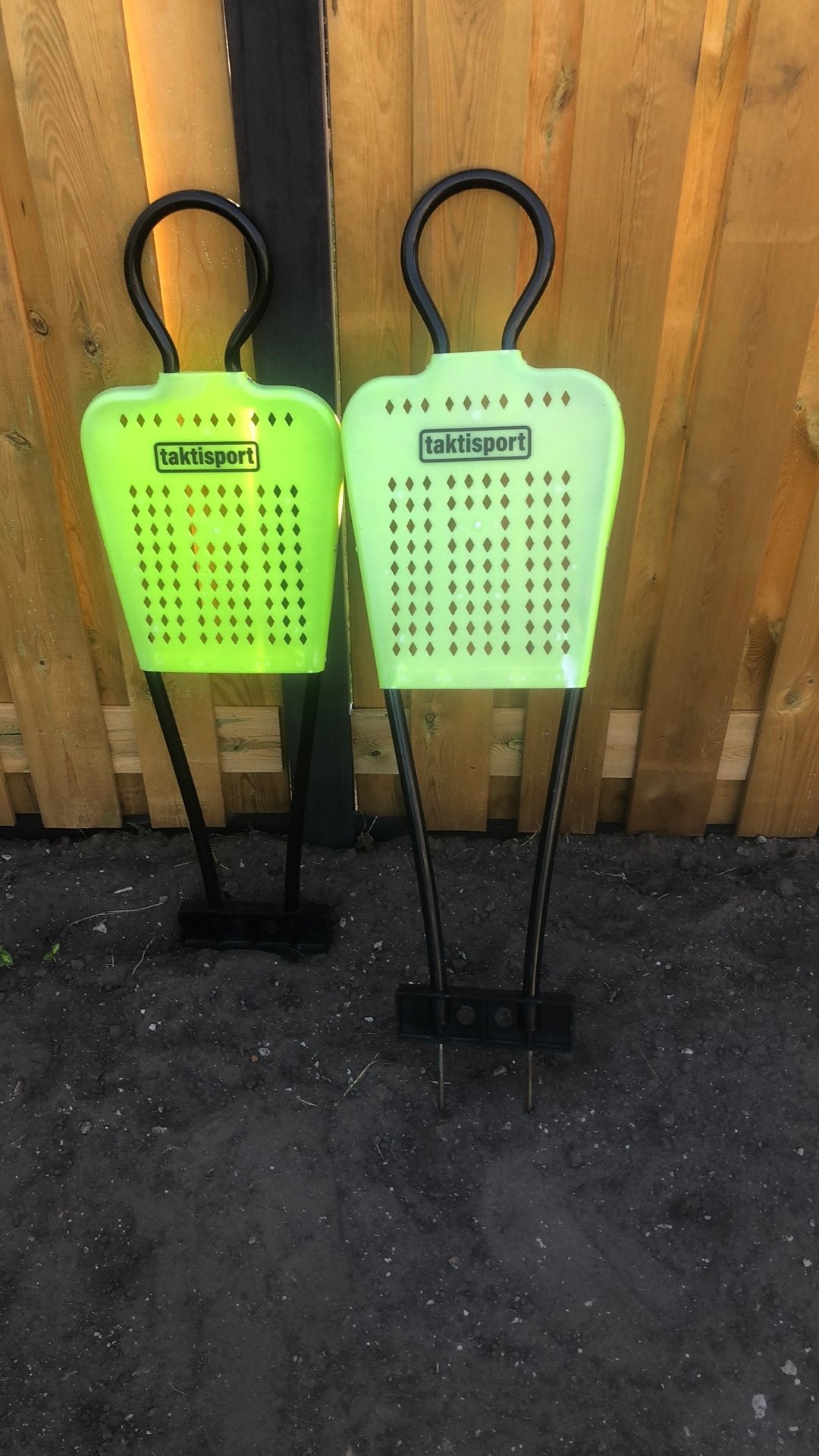 Taktisport voetbal met 10 cm pennen.1.06 cm hoog, Maat XL, Ophalen of Verzenden, Zo goed als nieuw, Overige typen