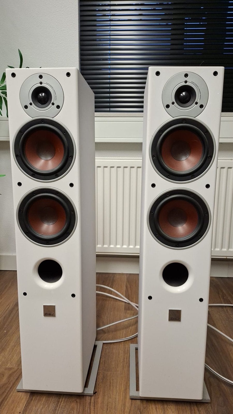 DALI Zensor 5 Vloerstaande Speakers - Wit, Vloerstaande luidspreker, Ophalen of Verzenden, Zo goed als nieuw, 60 tot 120 watt