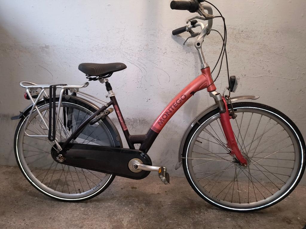 Damesfiets meidenfiets toerfiets 28inch montego, Fietsen en Brommers, Fietsen | Dames | Damesfietsen, 47 tot 50 cm, Ophalen, Overige merken