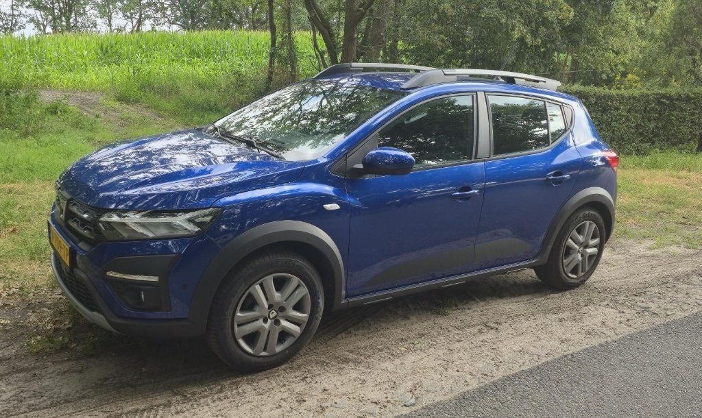 Dacia Sandero stepway 3 1.0 TCe 90  2022 32000 km, Auto's, Dacia, Voorwielaandrijving, 40 €/maand, Blauw, Origineel Nederlands