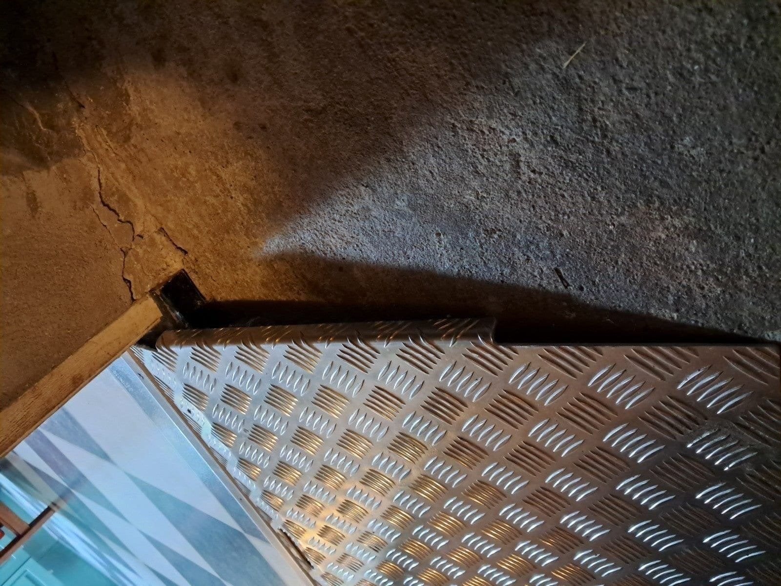 Aluminium tranenplaat drempelhulp/oprijplaat, Ophalen, Gebruikt