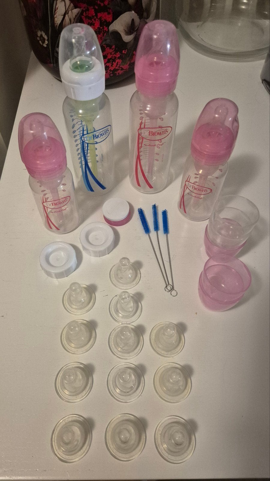 Dr. Brown's flessen, spenen en flessendroger, Kinderen en Baby's, Ophalen of Verzenden, Zo goed als nieuw, Overige typen, Dr. Brown's
