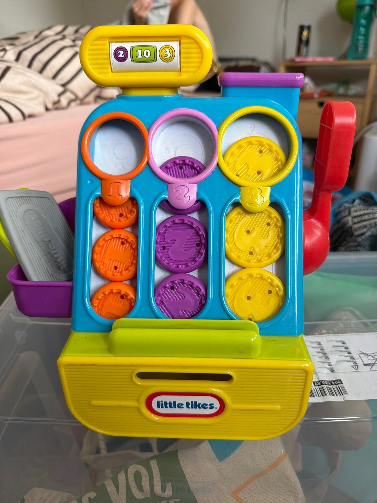 Little Tikes Kassa met munten en pasjes, Ophalen of Verzenden, Gebruikt, Overige typen