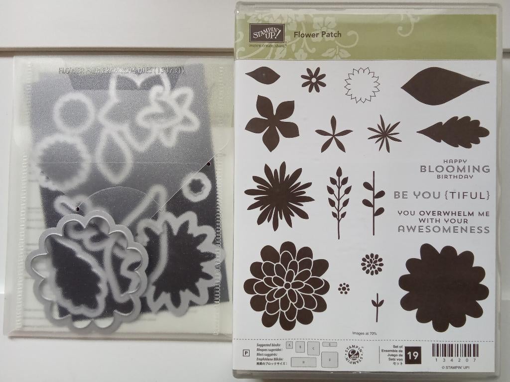 Stampin up, Ophalen of Verzenden, Gebruikt, EZ-mounted stempel