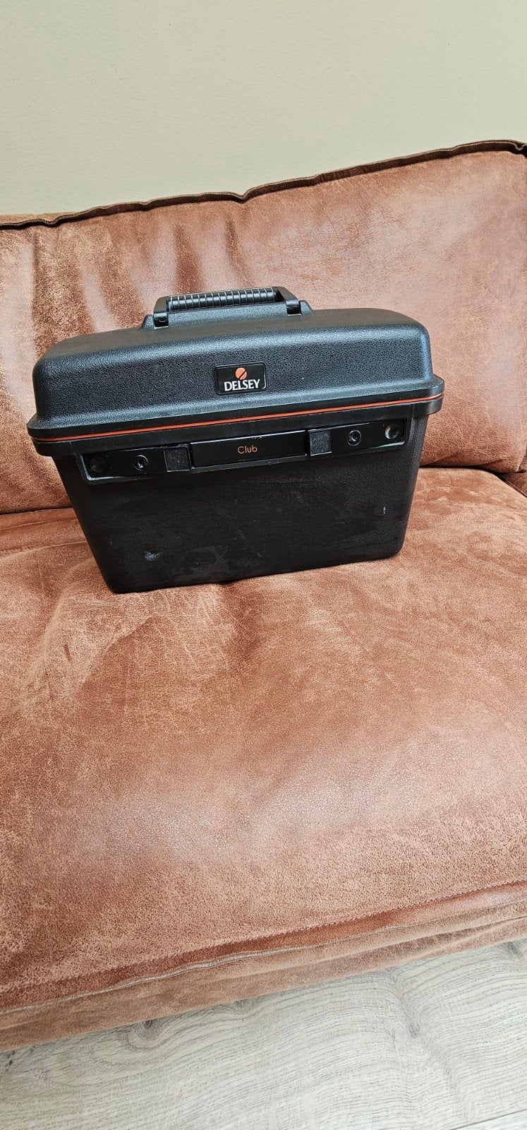 Delsey Club Hardcase Beautycase met Spiegel - Zwart, Ophalen of Verzenden