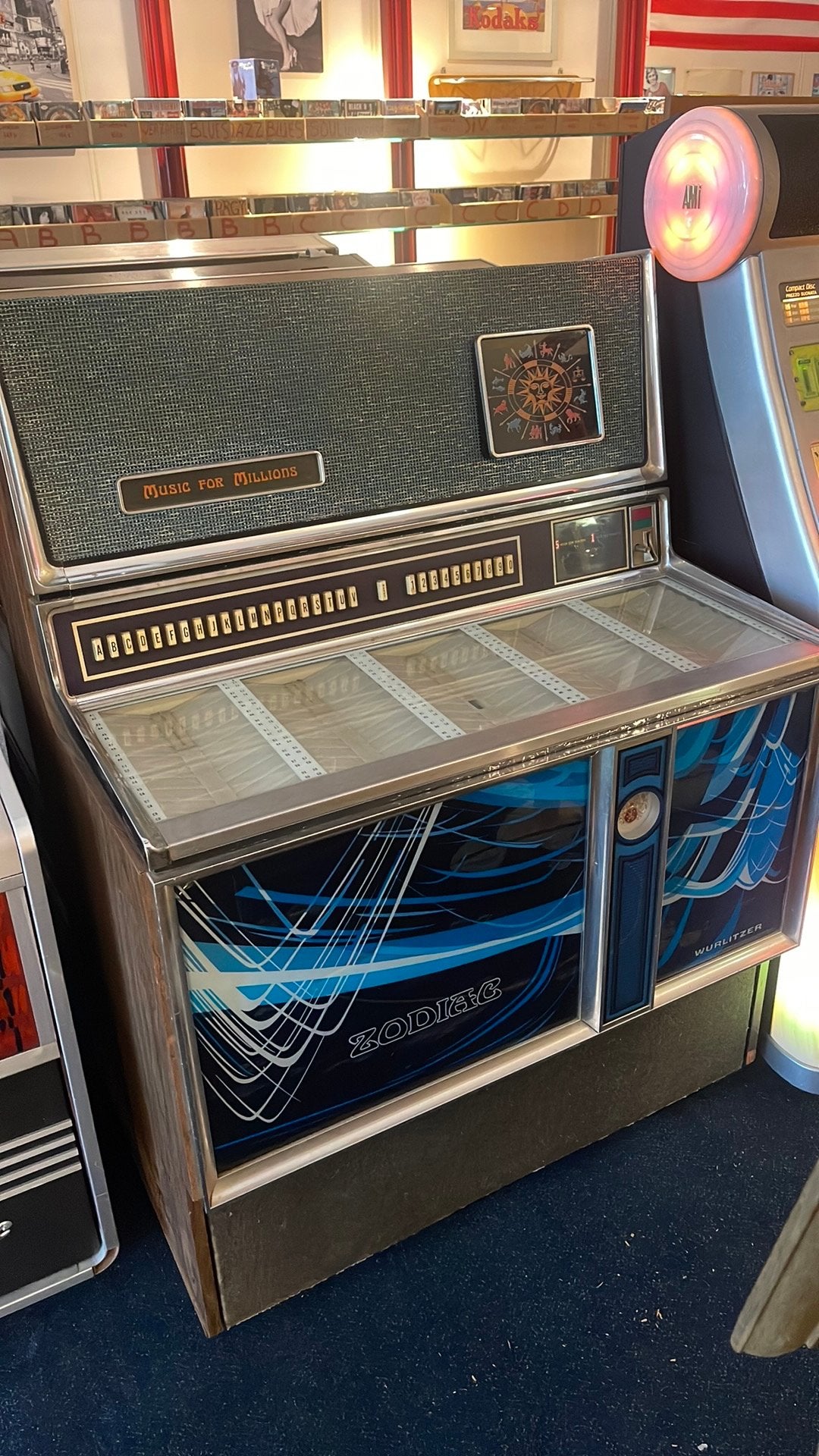 Wurlitzer zodiac jukebox, Ophalen of Verzenden, Zo goed als nieuw, Wurlitzer
