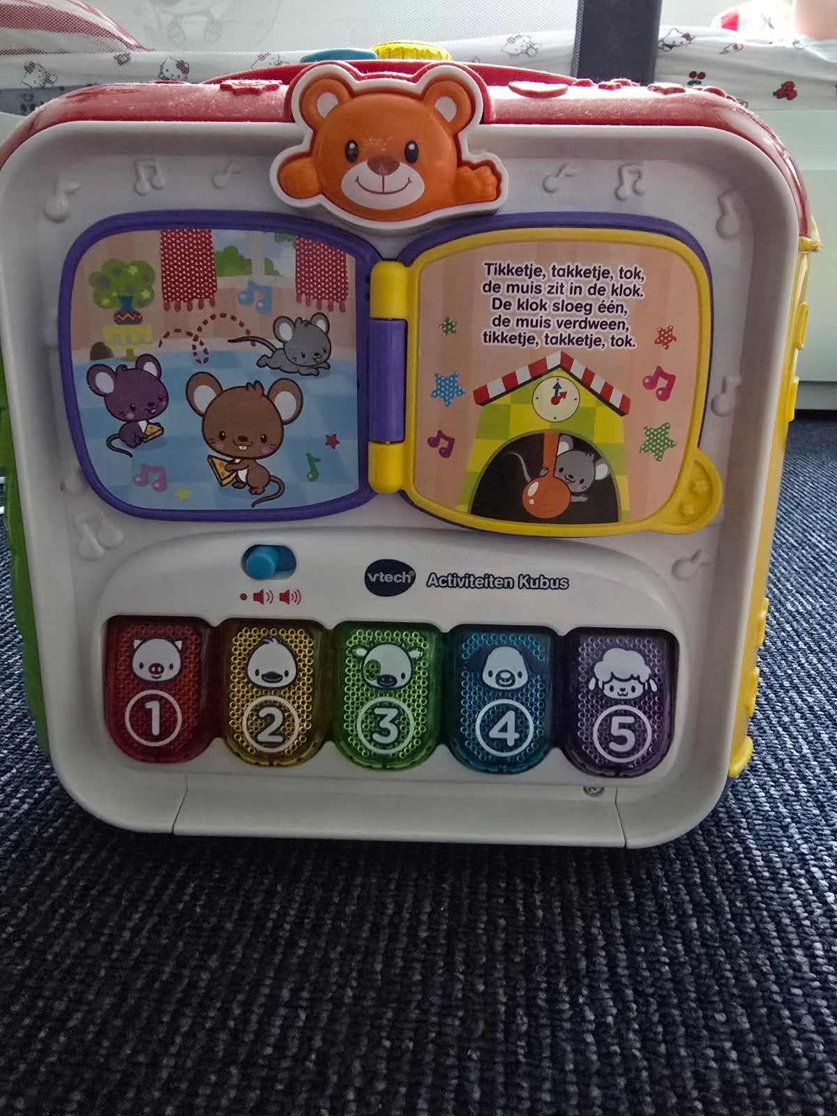 Vtech activiteiten kubus, Kinderen en Baby's, Ophalen, Zo goed als nieuw, 6 maanden tot 2 jaar