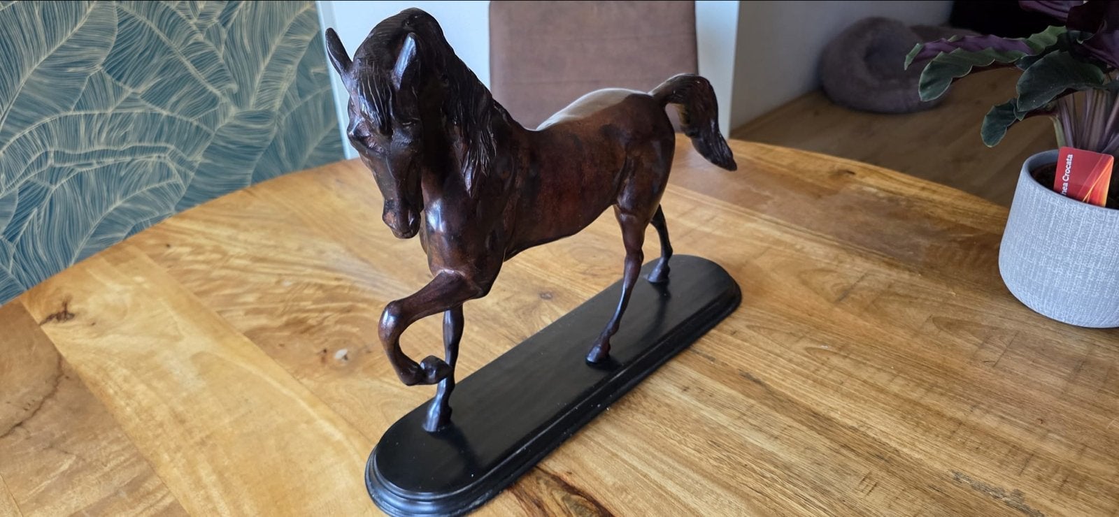 Groot decoratief paardenbeeld - Klassieke stijl, Ophalen, Beeld, Bruin, Klassiek