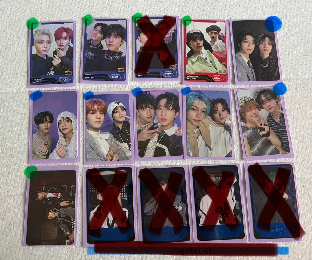Stray Kids Miscelanious / Random duo PCs, Ophalen of Verzenden, Zo goed als nieuw, Foto of Kaart