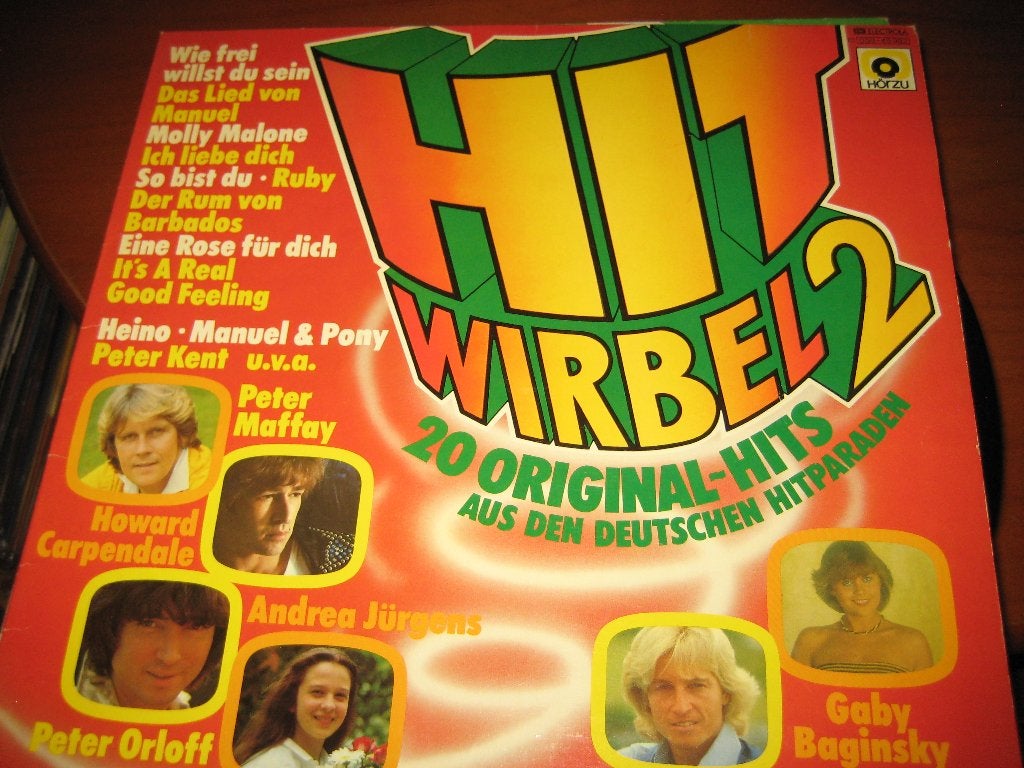 LP, Hit Wirbel 2, 20 Originale Hits, Ophalen of Verzenden, Zo goed als nieuw, 12 inch