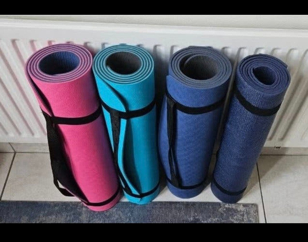 Fitnessmat - Yoga Mat - Verschillende Kleuren, Sport en Fitness, Ophalen, Nieuw, Benen, Fitnessmat