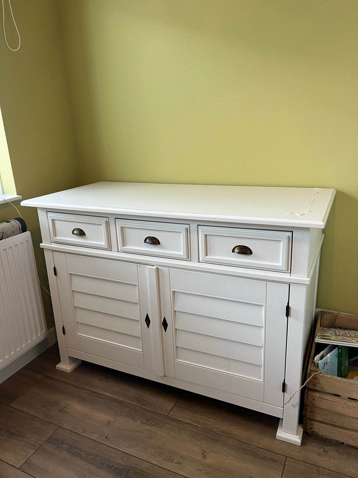 Commode GRATIS ophalen - Opknappertje - massief hout, Ophalen, Gebruikt, 50 tot 70 cm, 100 cm of meer
