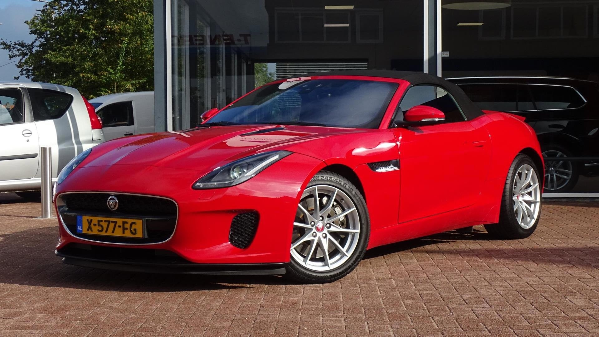Jaguar F-TYPE 2.0T Cabriolet | Automaat | 2018 | 115.000km |, Auto's, Dealer onderhouden, Achterwielaandrijving, 4 cilinders, Cabriolet