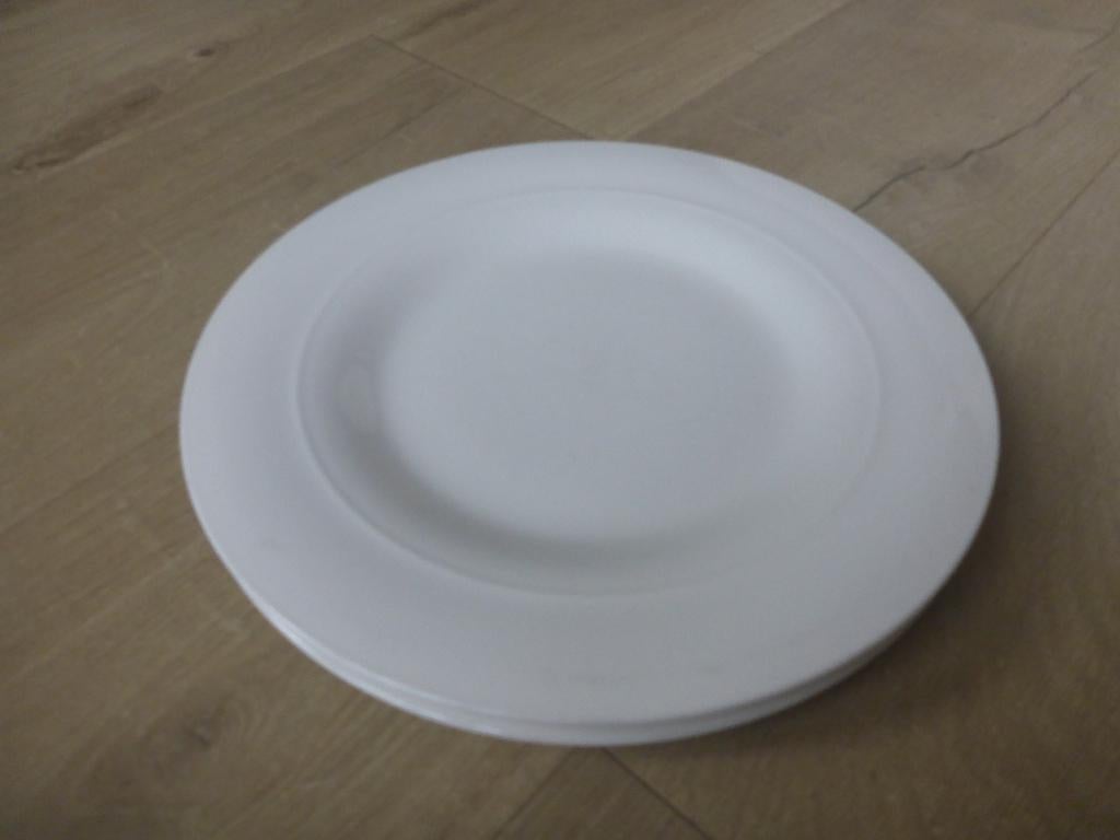 2 dinerborden aurora., Huis en Inrichting, Ophalen of Verzenden, Zo goed als nieuw, Bord(en), Overige stijlen