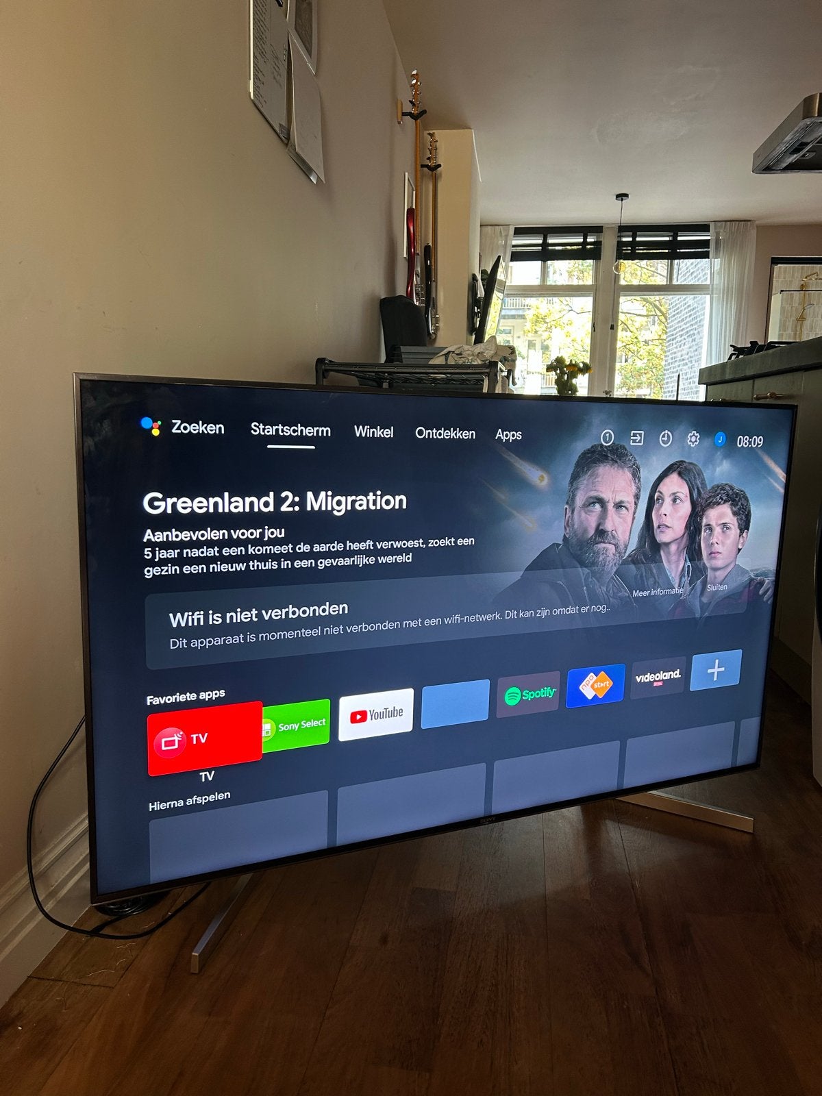 Sony Bravia Smart TV 4K Ultra HD KD-55XF9005, 55 inch, Ophalen of Verzenden