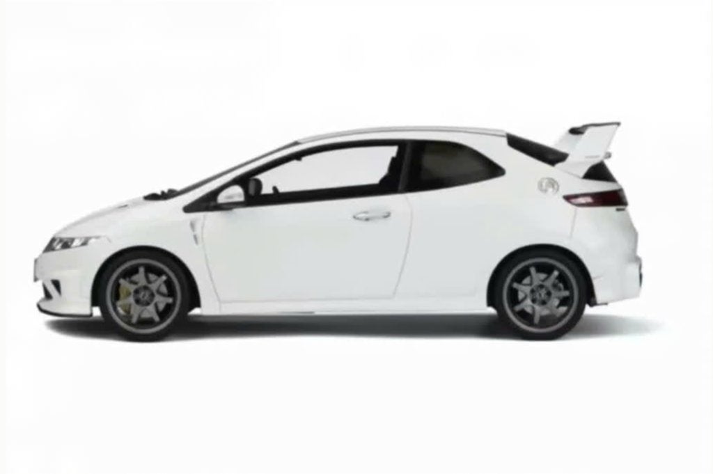 HONDA CIVIC FN2 TYPE R MUGEN WIT 2010 OTTO MOBILE 1/18 OT735, Verzenden, Nieuw, Auto, OttOMobile