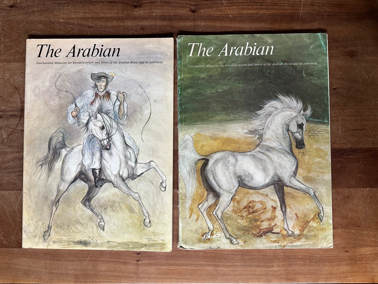 Vintage tijdschrift ‘the Arabian’ jaren 1970 set/2, Ophalen of Verzenden, Gelezen, Sport en Vrije tijd