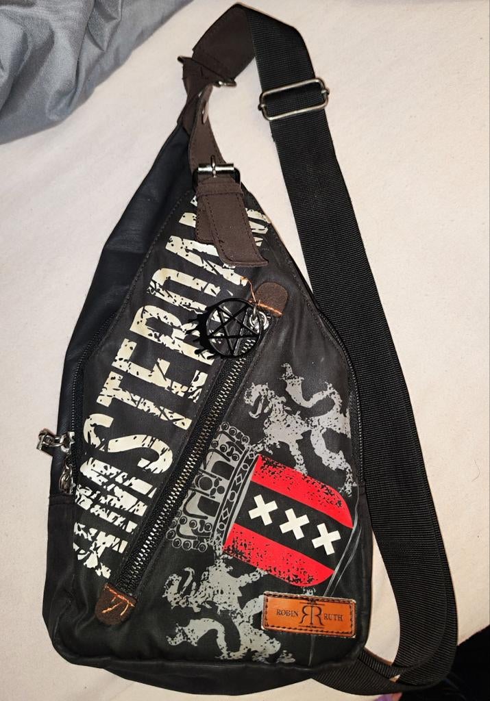 Amsterdam Handtas - Robin Ruth, Ophalen of Verzenden, Gebruikt, Zwart, Handtas