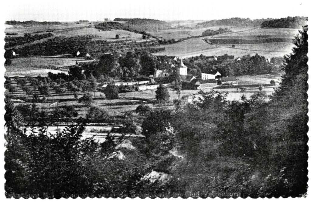 939421 Valkenburg Limburg 1957 Gelopen met postzegel, Ophalen of Verzenden, 1940 tot 1960, Gelopen, Limburg