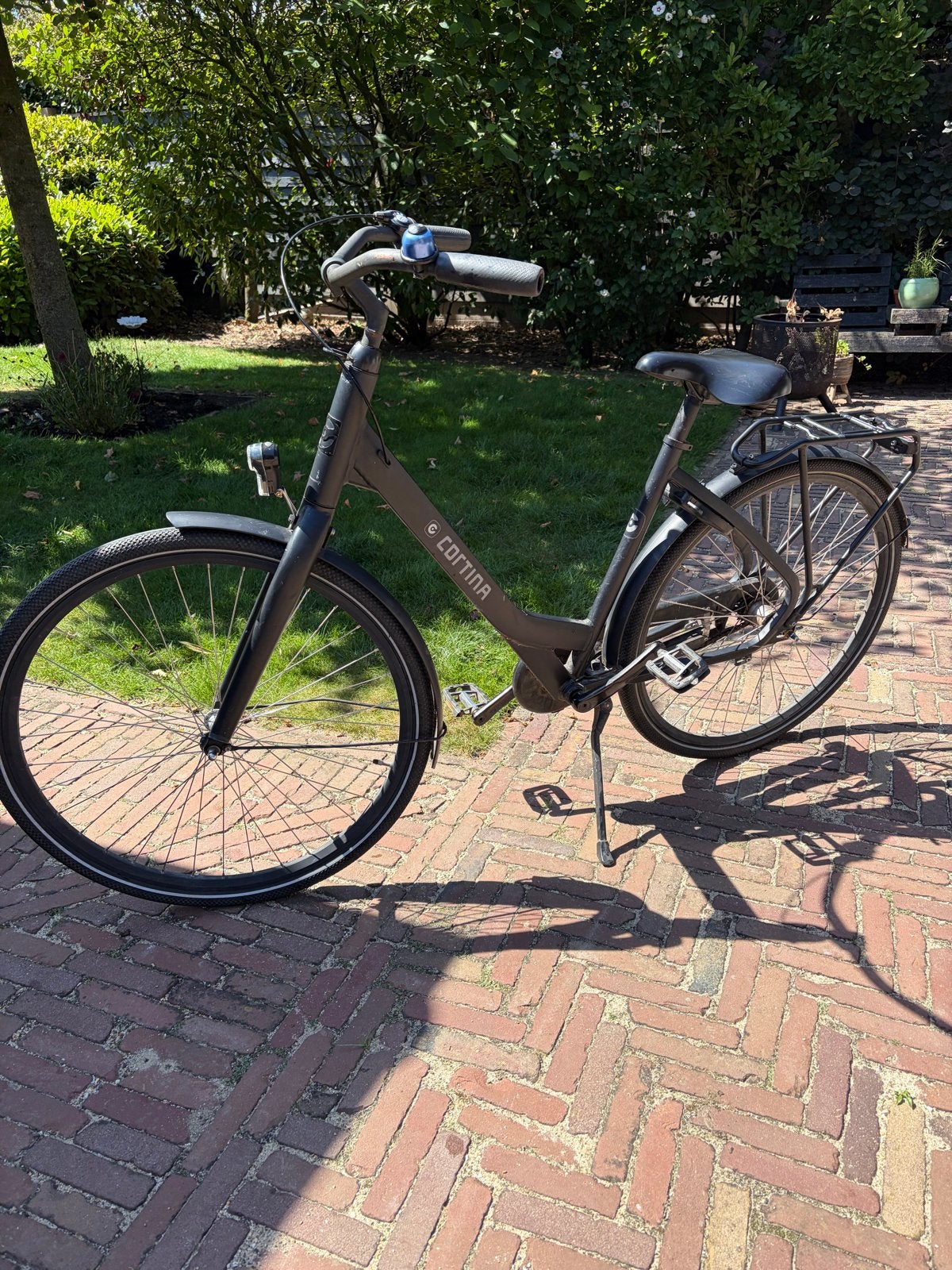 Cortina meisjesfiets, 28inch, 3 versnellingen, terugtraprem, Terugtraprem, Gebruikt, Versnellingen, Ophalen