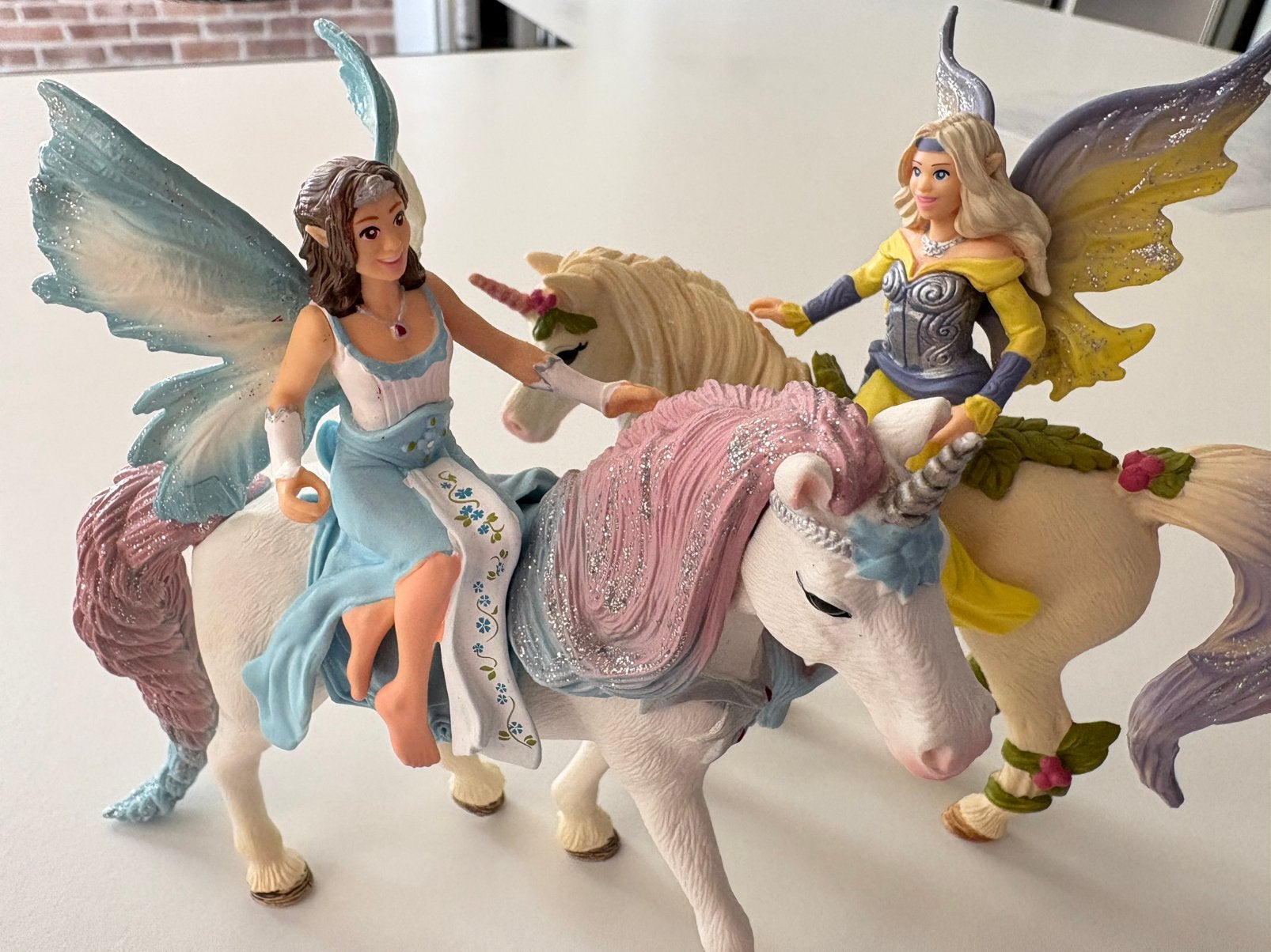 Schleich Unicorns, Ophalen of Verzenden, Zo goed als nieuw, Paard, Beeldje of Figuurtje