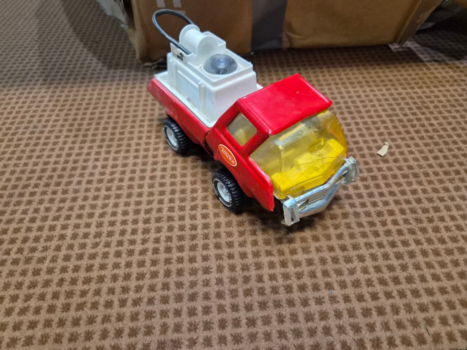 Brandweer auto, Gebruikt, T, Ophalen of Verzenden, Tonka