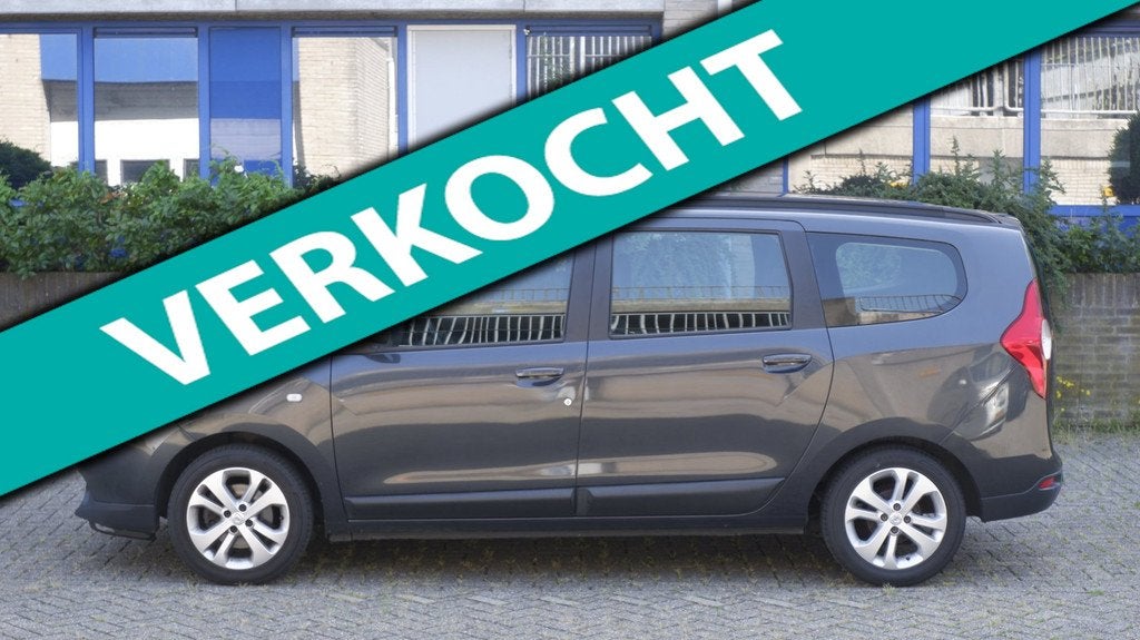 Dacia Lodgy 1.5 dCi Lauréate 5p incl .BTW, Voorwielaandrijving, Euro 5, Stof, Gebruikt