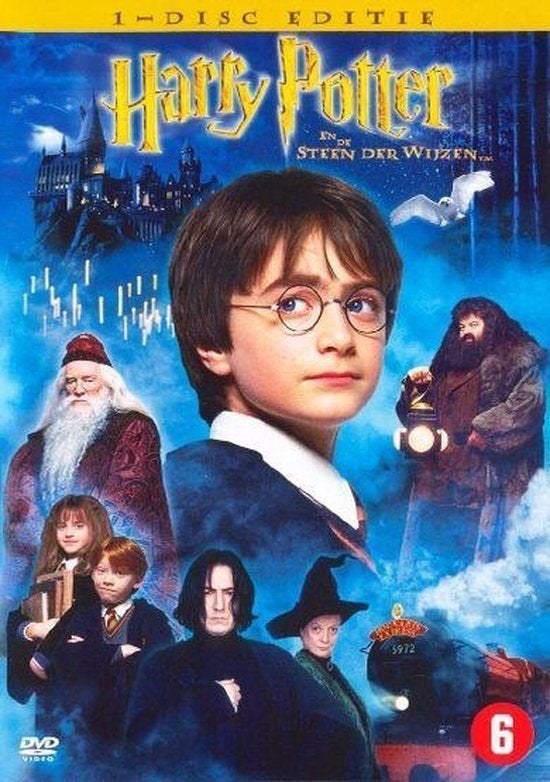 Harry Potter - PHILOSOPHER'S STONES DVD, Vanaf 12 jaar, Verzenden, Zo goed als nieuw, Fantasy