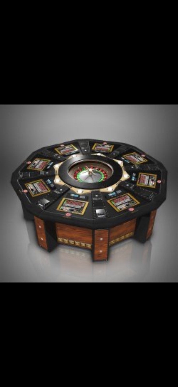Professionele Roulettetafel met Meerdere Spelers, Ophalen, Gebruikt
