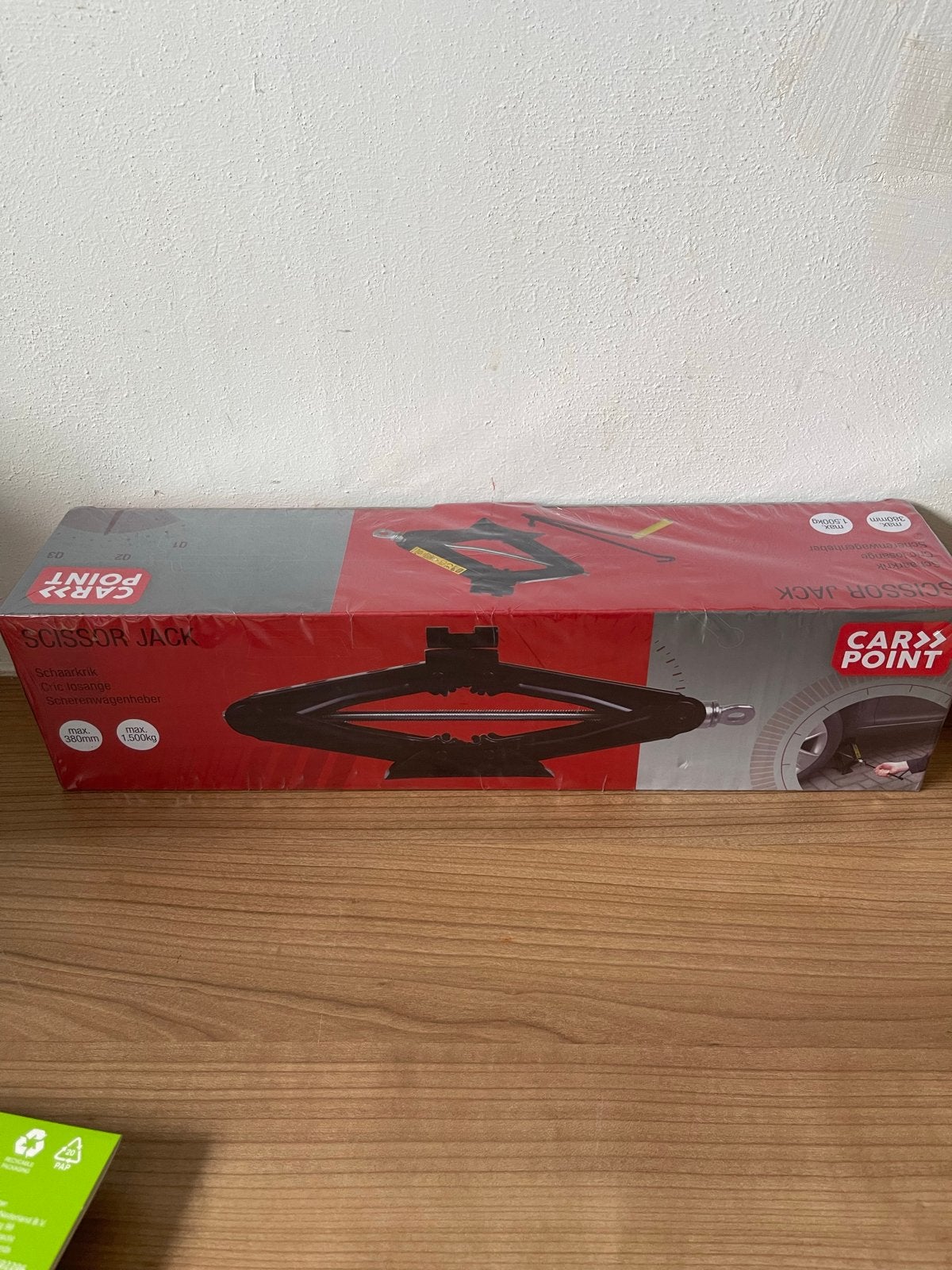 CarXpoint Schaarkrik - Max. 1500kg - Nieuw in doos, Auto diversen, Krikken, Ophalen of Verzenden, Nieuw, Mechanisch, Schaarkrik
