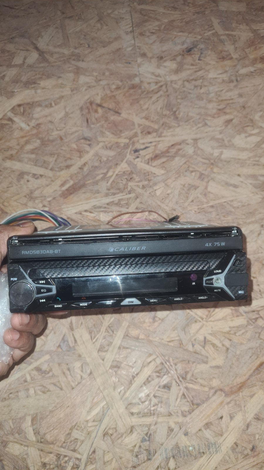 Caliber RMD583DAB-BT Autoradio met Bluetooth, Ophalen of Verzenden, Gebruikt