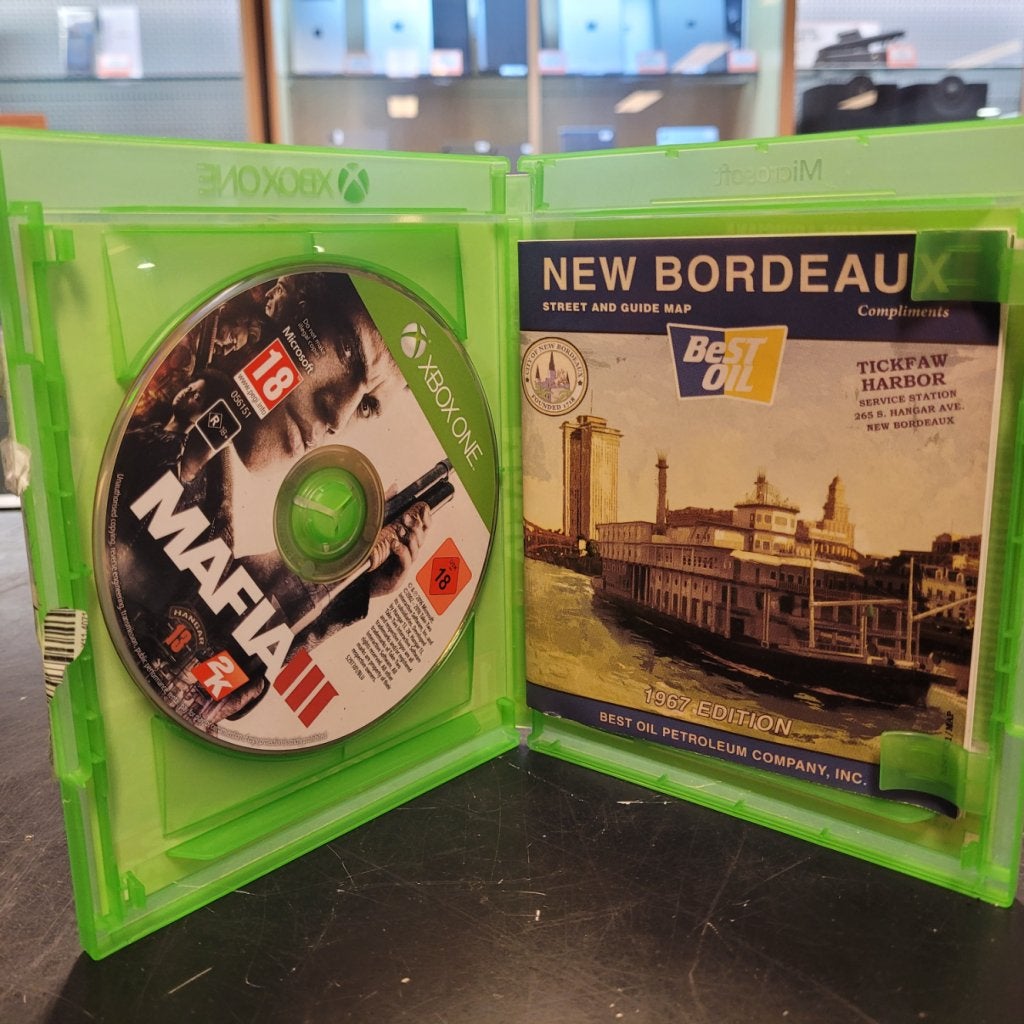 Mafia 3 Xbox One Game - In Nette Staat, Microsoft, Gebruikt, Support@microsoft.com, Microsoft Corporation
One Microsoft Way
Redmond, WA 98052-6399
USA