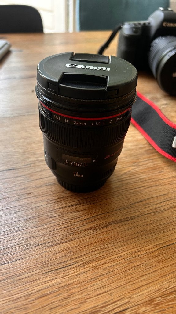 Canon EF 24mm 1:1.14, Ophalen, Canon, Groothoeklens, Zo goed als nieuw